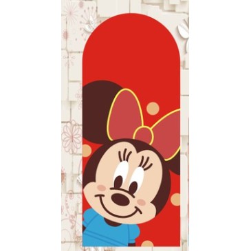 Cc & MaMa★1 Bao Lì Xì Năm Mới Màu Đỏ Hình Hello Kitty Mickey Minnie Dễ Thương Cho Bé 2021