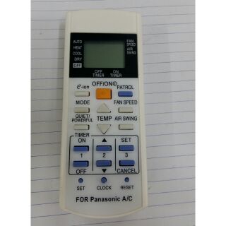 Điều khiển điều hòa Panasonic 2 chiều E-ION