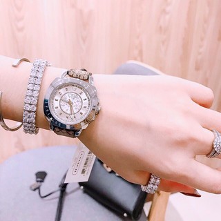 Đồng Hồ Coach Nữ Dây Da 35mm Authentic - Vỏ Bạc