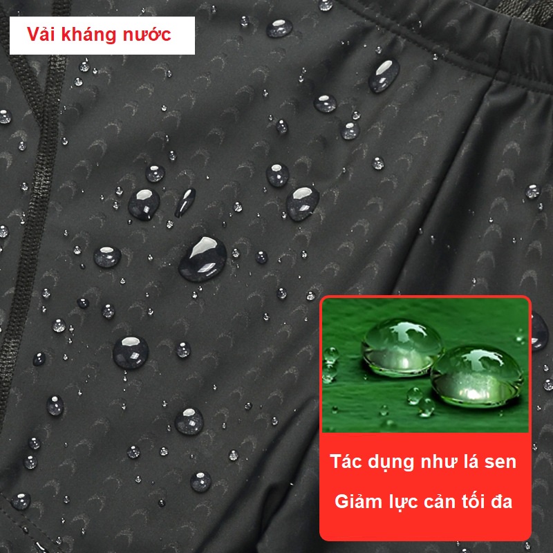 Quần bơi lửng nam cao cấp 2 lớp dài tới gối, kháng nước giảm lực cản QBL1259