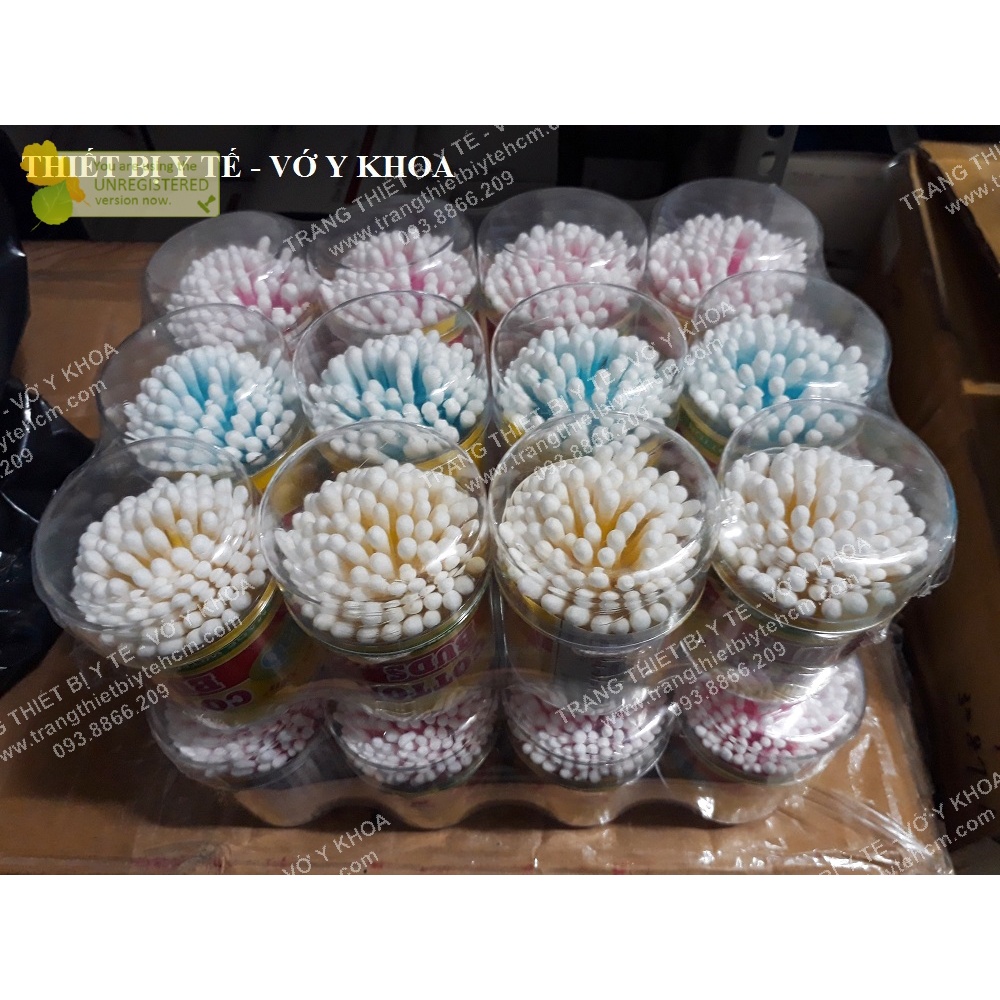 LỐC 12 HỘP TĂM BÔNG