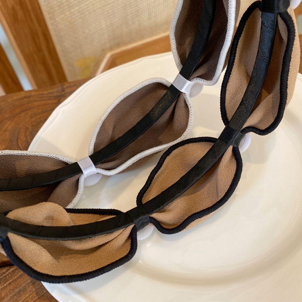 Băng Đô Vải Màu Trơn Phong Cách Hàn Quốc Sang Trọng VANES1