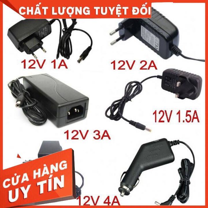 Nguồn Apater 12V-1A-12W,Nguồn Camera