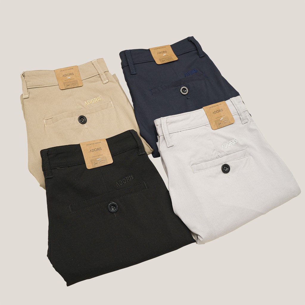 Quần Short Nam Kaki  Chất liệu Linen mềm mịn, co giãn 4 chiều, đường may tỉ mỉ chắc chắn Phong Cách Hàn Quốc