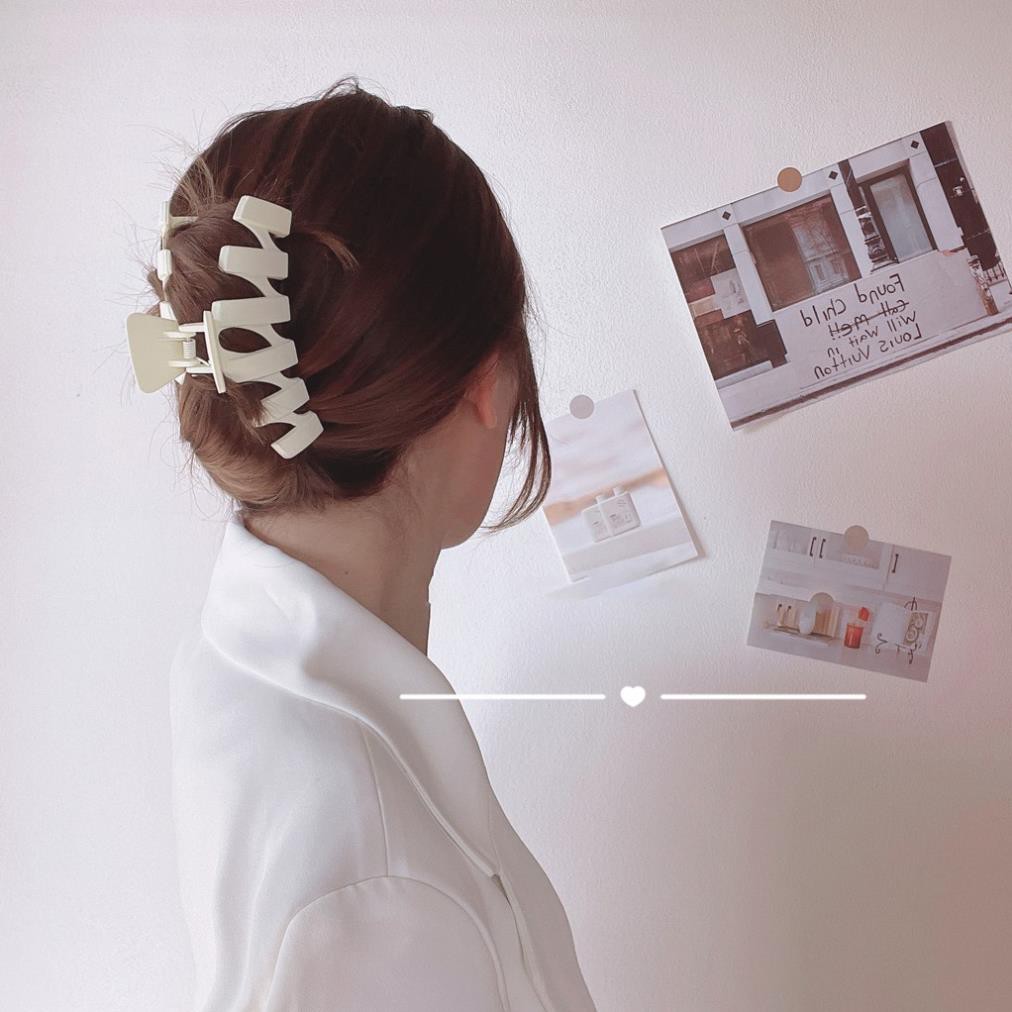 Kẹp Tóc Càng Cua SOLANO Kẹp Tóc Hàn Quốc Zig Zag Nhiều Màu Cực Xinh Cho Nữ FAH-001233