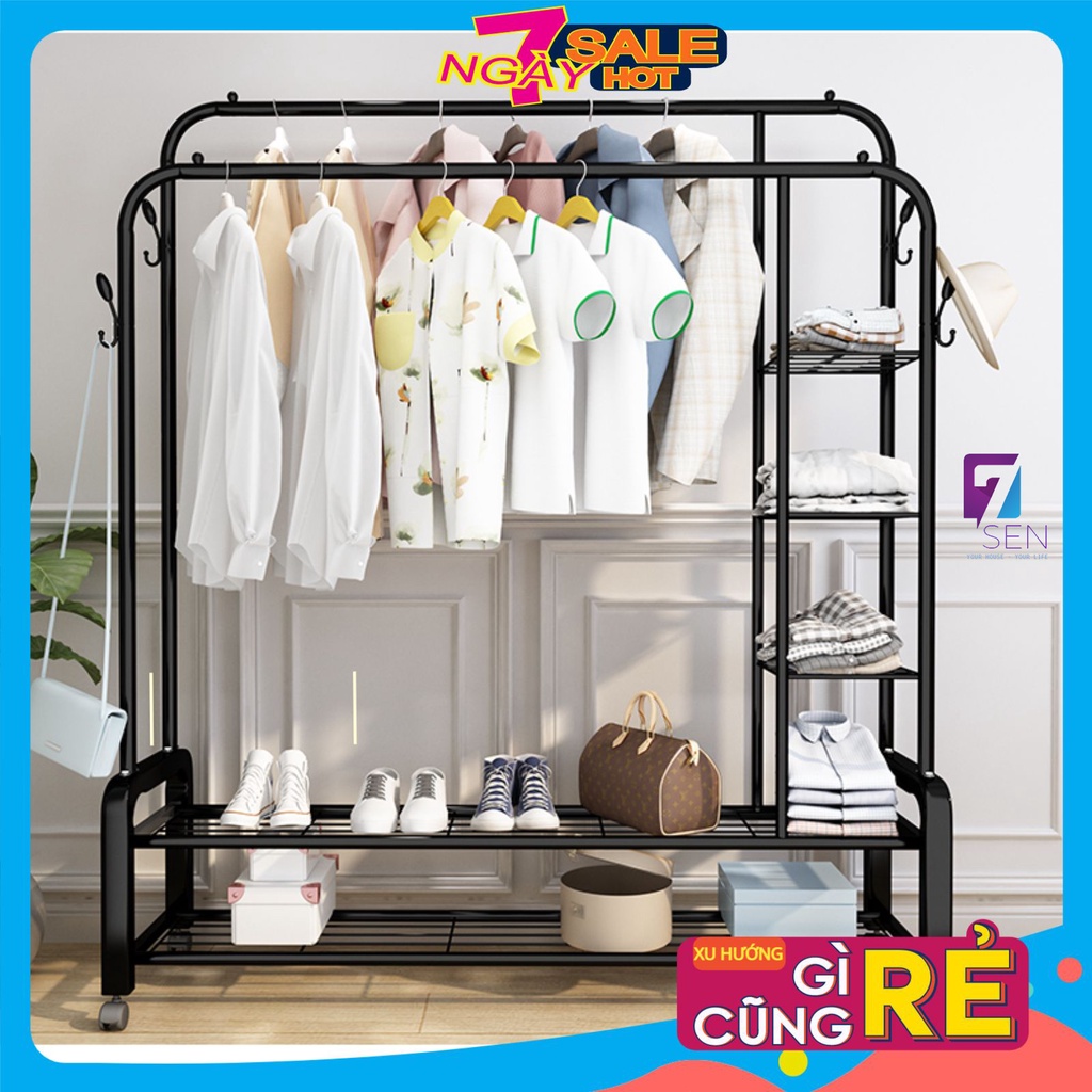 Kệ Treo Quần Áo Các Mẫu Đa Dạng - Giá Treo Quần Áo Tiện Lợi Mẫu Mới