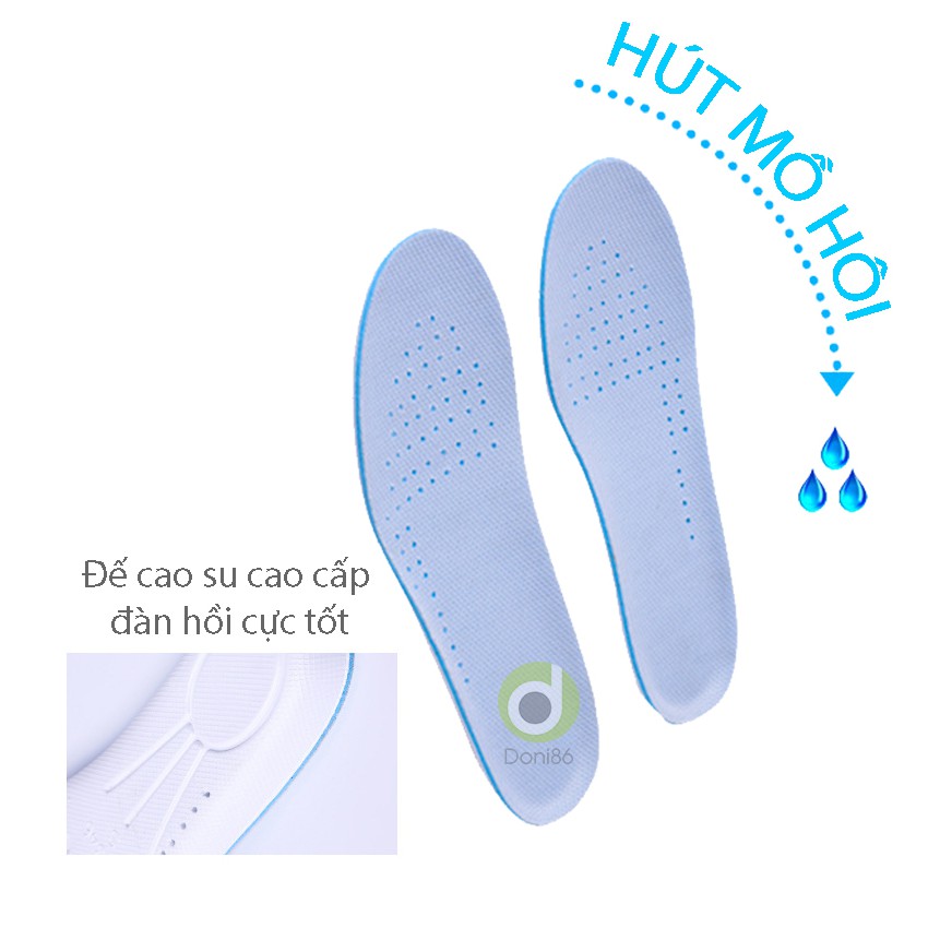 1 cặp lót giày cao su độn đế tăng 1.5cm, 2.5cm hoặc 3.5cm - Loại nguyên bàn chân - PK15 | BigBuy360 - bigbuy360.vn