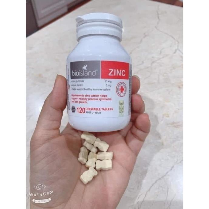 Viên Bổ sung Kẽm Úc cho bé của Úc Bio Island Zinc 120 Viên