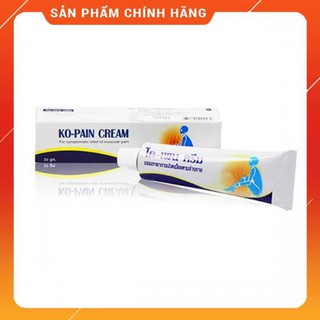 Kem thoa đau nhức xương khớp, bong gân - kem nóng 30g