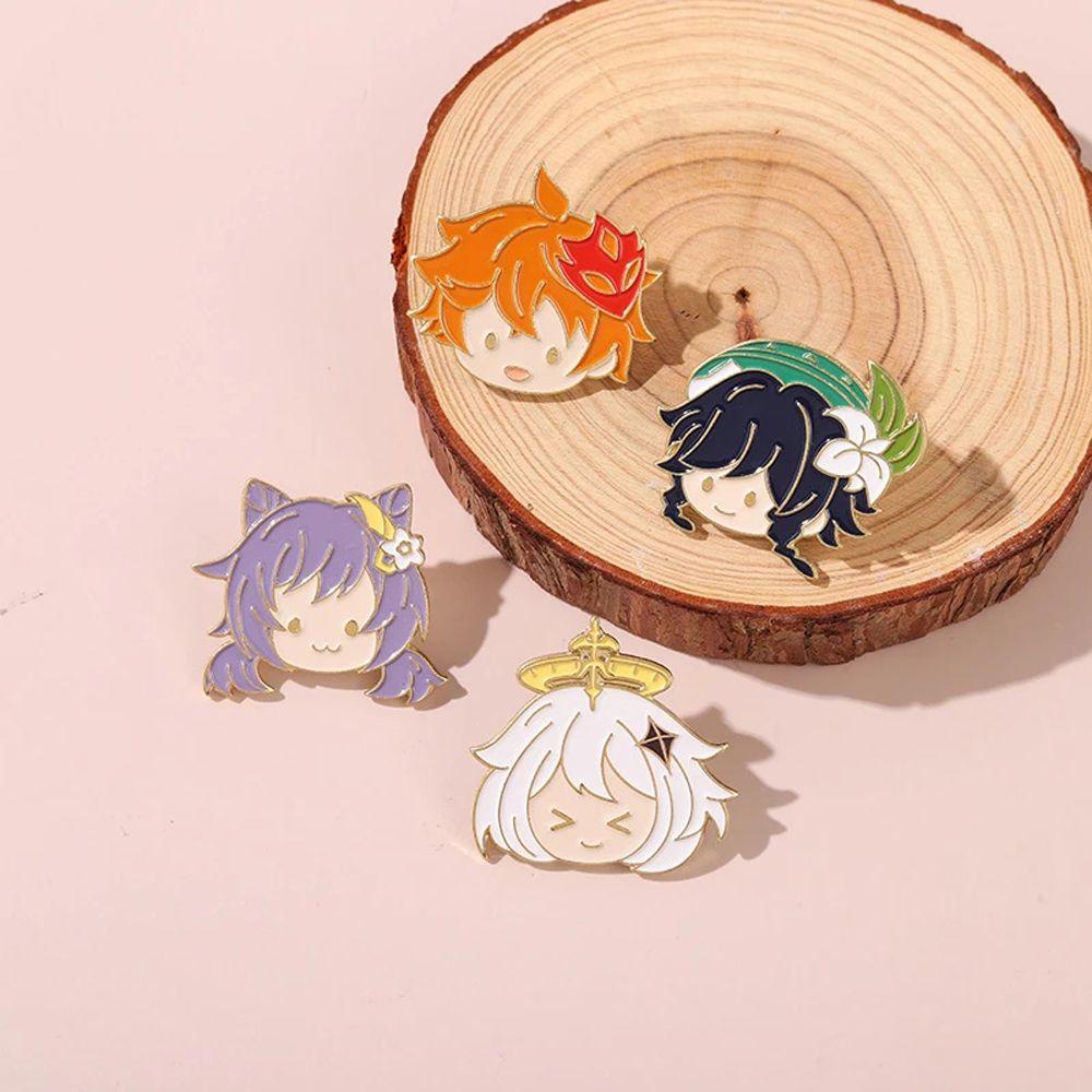 Ghim Cài Áo Họa Tiết Hoạt Hình Anime Độc Đáo