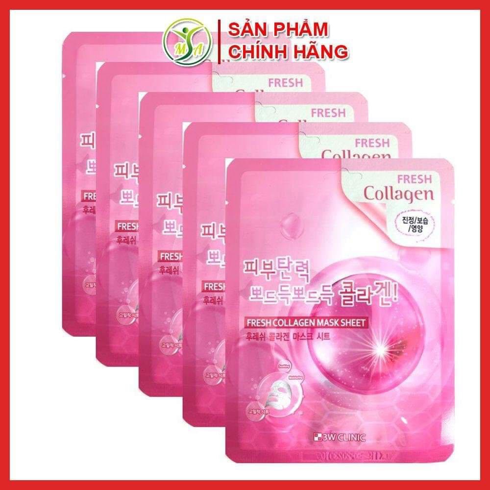 (KHAI TRƯƠNG) (GIẢM GIÁ SỐC) Mặt nạ colagen 3w clinic