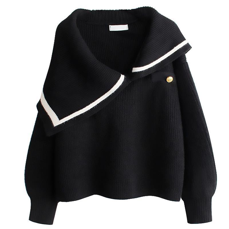 Plus Áo Sweater Dáng Rộng Thời Trang Mùa Thu 2022 Cho Nữ