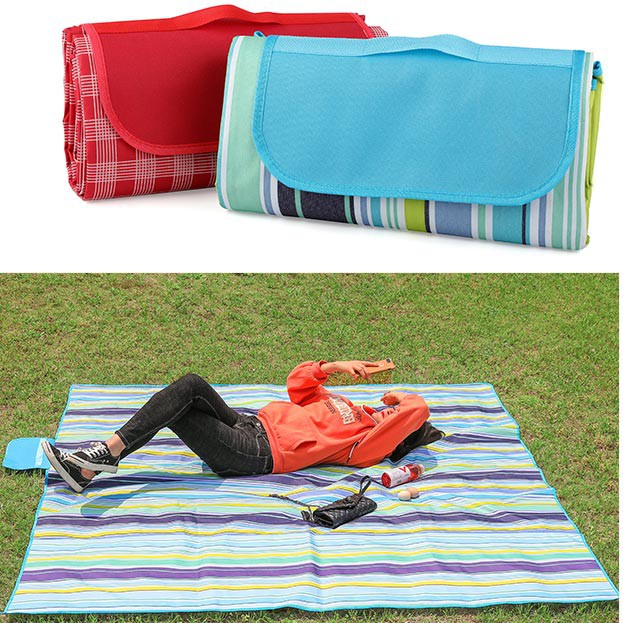 GIÁ SỈThảm du lịch,thảm picnic cắm trại, bạt trải đi phượt kết hợp tập yoga, gấp gọn tiện lợi, chống nước