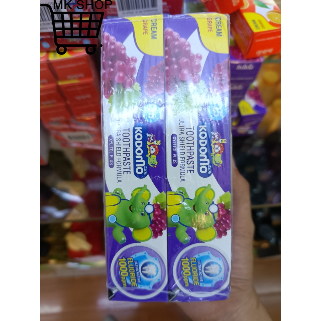 Kem đánh răng Kodomo 40g cho bé Thái Lan