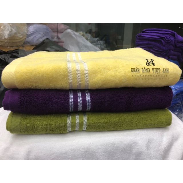 KHĂN TẮM COTTON CAO CẤP 530g