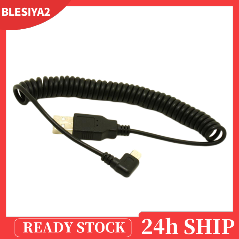 (Hàng Mới Về) Dây Cáp Chuyển Đổi Usb 2.0 Đầu Đực Sang Mini Usb 2.0 Có Thể Cuộn Lại Được | BigBuy360 - bigbuy360.vn