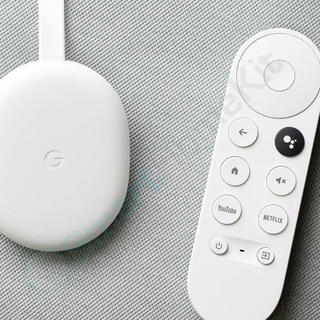 Google Chromecast with Google TV 2020 - chất lượng 4K HDR, có remote từ xa, điều khiển bằng giọng nói tiếng Việt