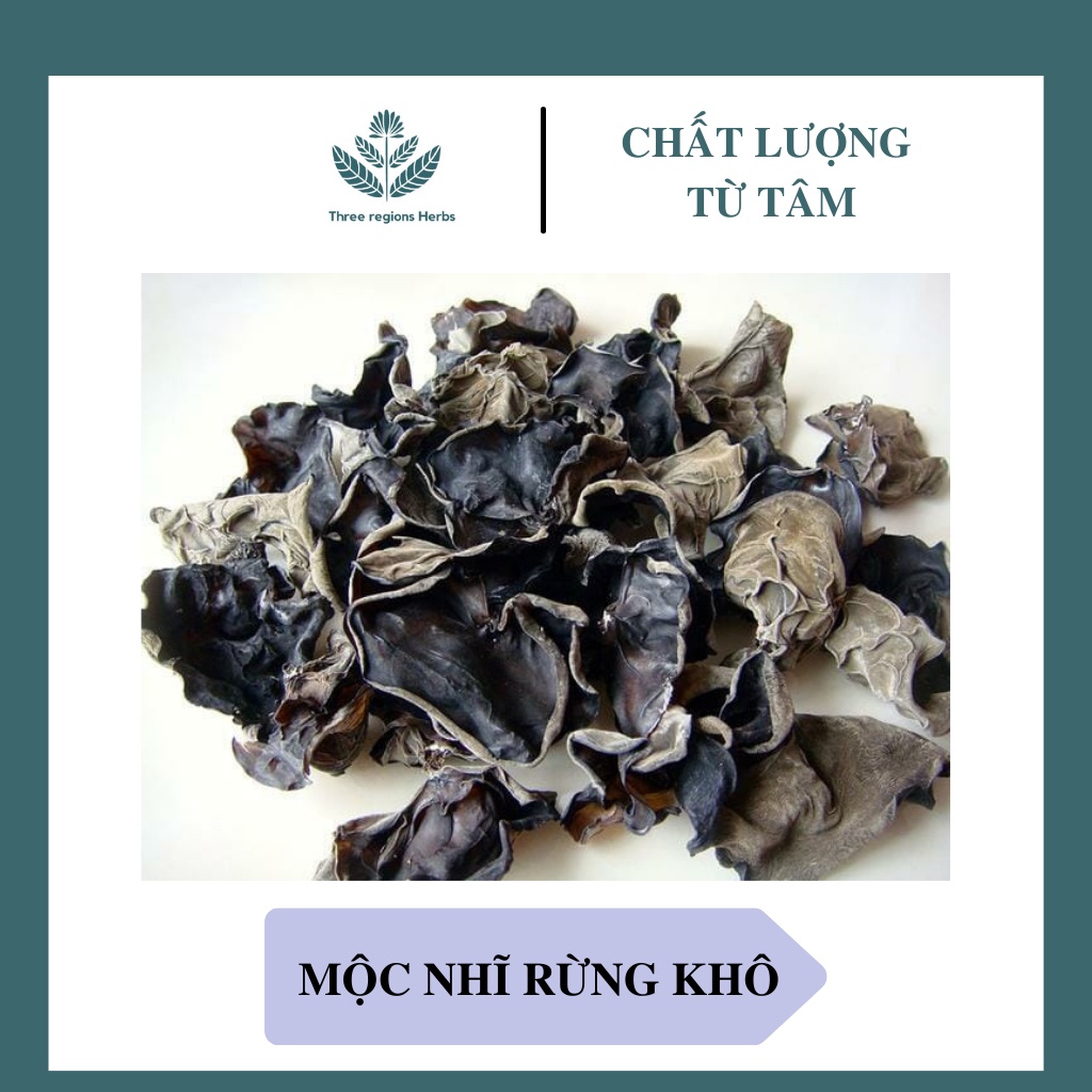 Mộc Nhĩ Rừng ( Nấm Mèo ) Tây Bắc Thơm Ngon, Sạch Đẹp Loại 1 - Đặc Sản Tây Bắc Túi 200gr