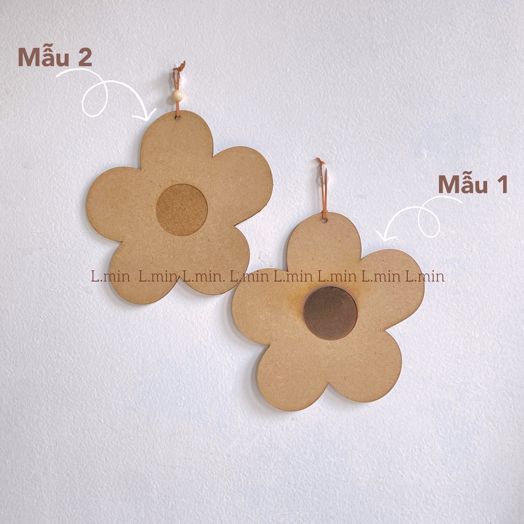 Hoa gỗ decor made by L.min