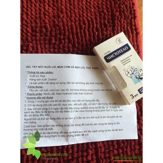 Gel tẩy nốt ruồi, mụn cóc