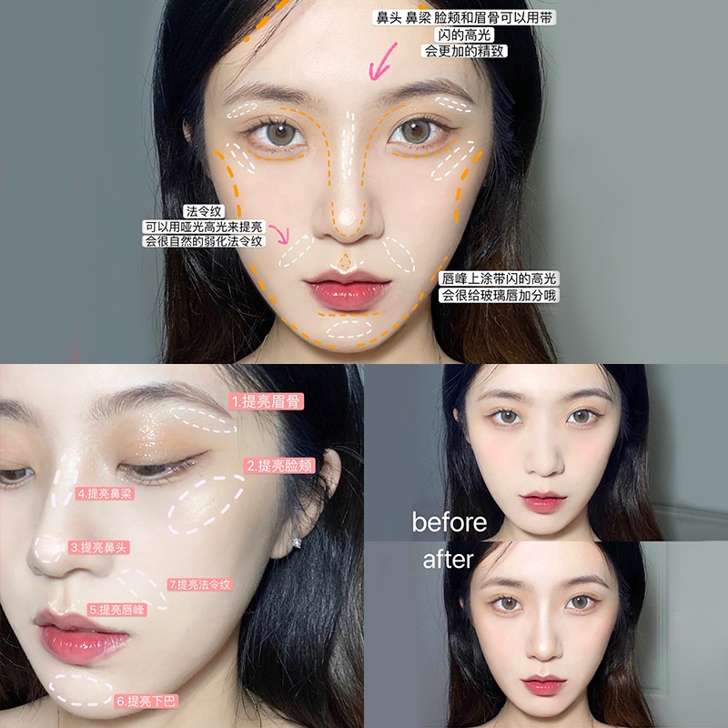 Kem Che Khuyết Điểm Dạng Lỏng Che Phủ Toàn Diện Chống Thấm Nước Tự Nhiên Với 3 Màu Lựa Chọn