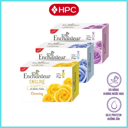 Xà Bông Hương Nước Hoa Enchanteur 90g, Dưỡng Ẩm, Nuôi Dưỡng Làn Da Mịn Màng, Hương Thơm Quyến Rũ - HOÀNG PHÁT STORE