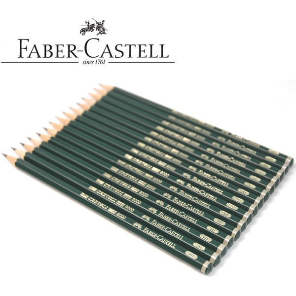 Bút Chì phác thảo, bút chì đen Castell 9000, Faber Castell