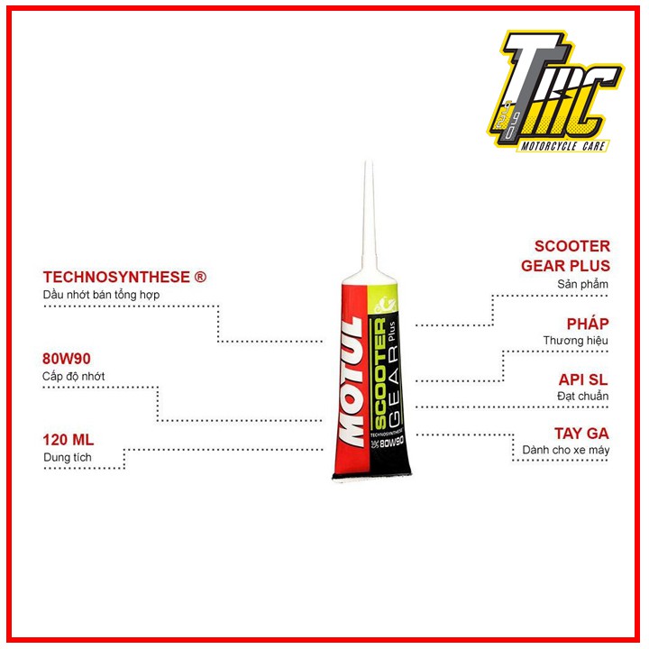 Nhớt lap Motul Scooter Gear Plus