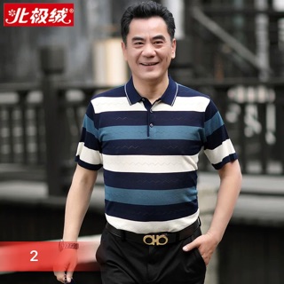 Áo trung niên nam kẻ sọc