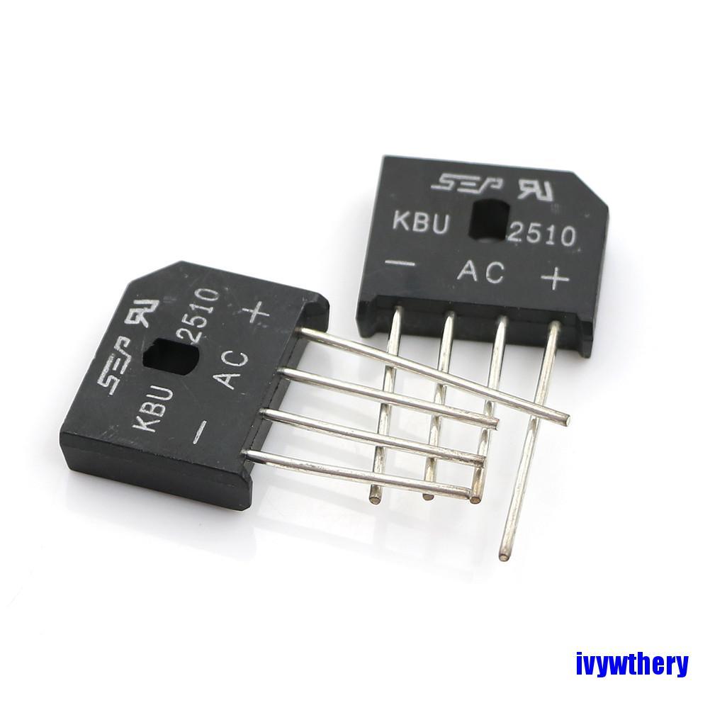 [COD]5Pcs 25A 1000V Diode Bridge Rectifier KBU2510