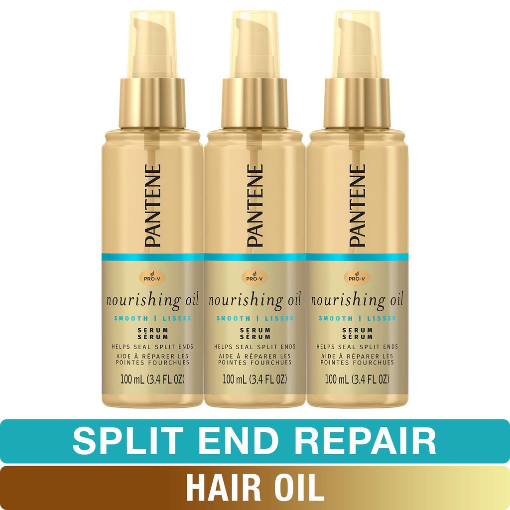[Xách tay Mỹ] Serum dưỡng tóc và tạo nếp tóc Pantene Nourishing Oil (100ml)