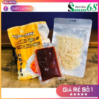 [Tokbokki] COMBO Tokbokki Nhân Phô Mai và Phô Mai bào Pháp MOZZARELLA