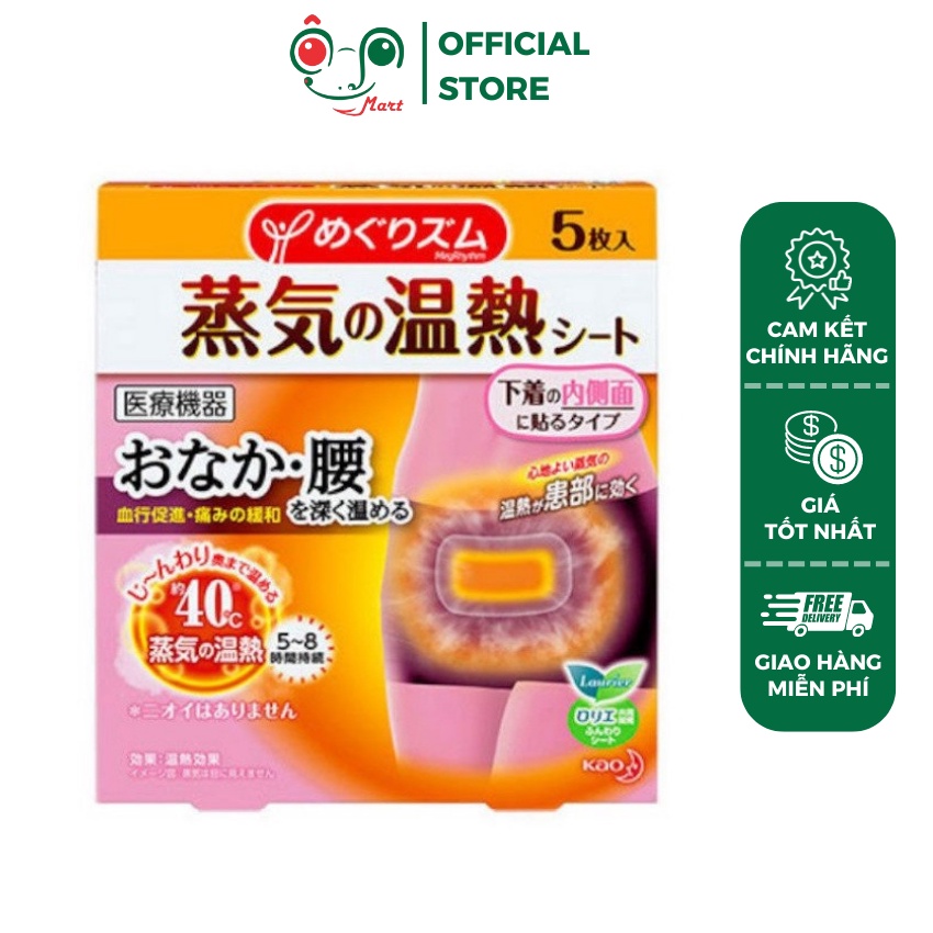 Miếng dán giảm đau bụng kinh Kao (24/th)