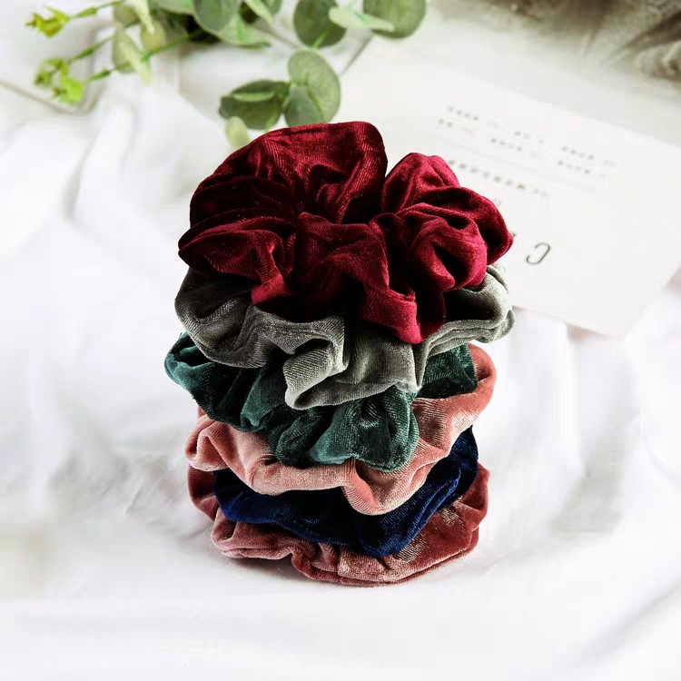 CỘT TÓC VẢI NHUNG SIÊU MỀM KO GÂY ĐAU TÓC
