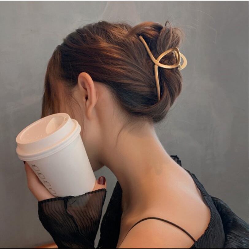 Kẹp Tóc Kim Loại Thời Trang Cho Nữ