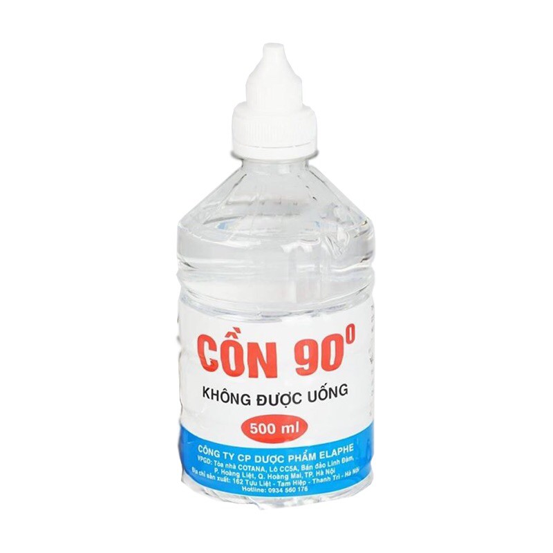 Cồn 90 độ 500ml