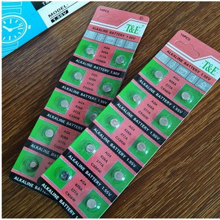 Pin đồng hồ (Giá 1 vỉ 10 viên)