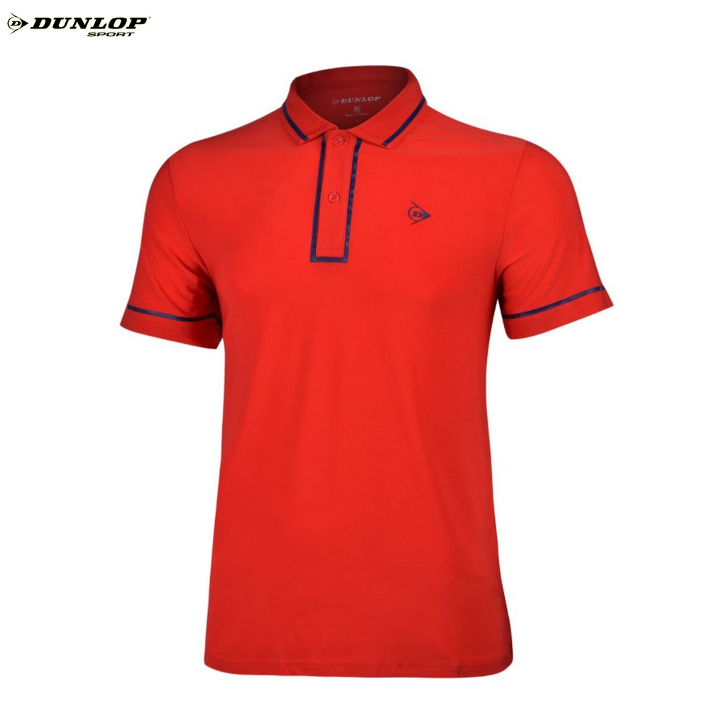 Áo Tennis nam Dunlop - DATES9099-1C-RD (Đỏ) Hàng chính hãng Thương hiệu từ Anh Quốc thumbnail