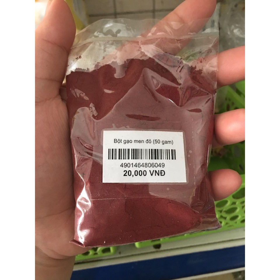 Bột gạo men đỏ 50g