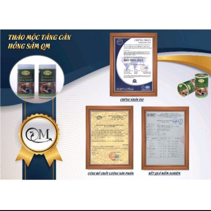 (chính hãng) Thảo Mộc TĂNG CÂN HỒNG SÂM