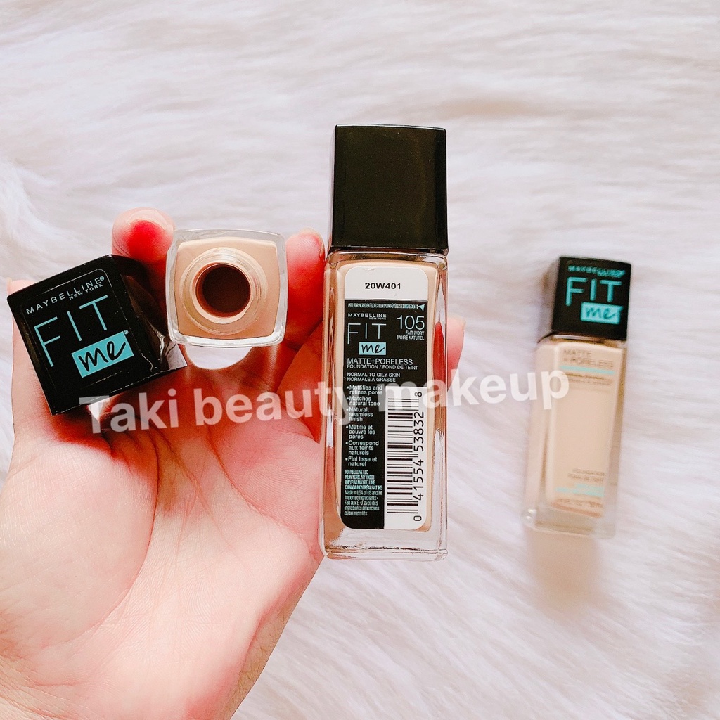 Kem Nền Maybelline Fit Me - Kem Nền BB Cream Kiềm Dầu Lâu Trôi Maybeline 30ml - Không Vòi