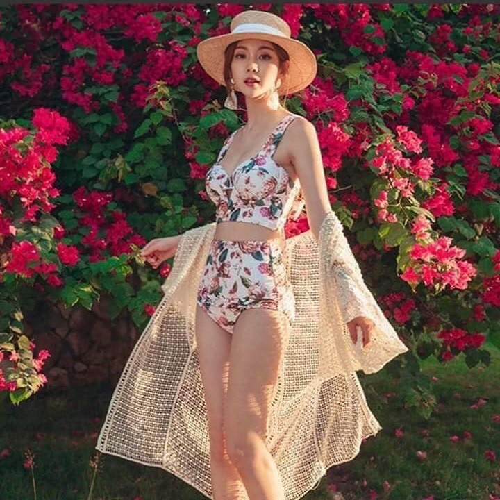 Set bikini hoa siêu đẹp-2313-DBG8-Miễn Phí Ship