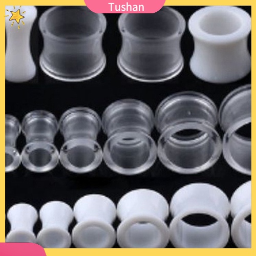 1 Đôi Khuyên Silicone Nong Tai Thời Trang