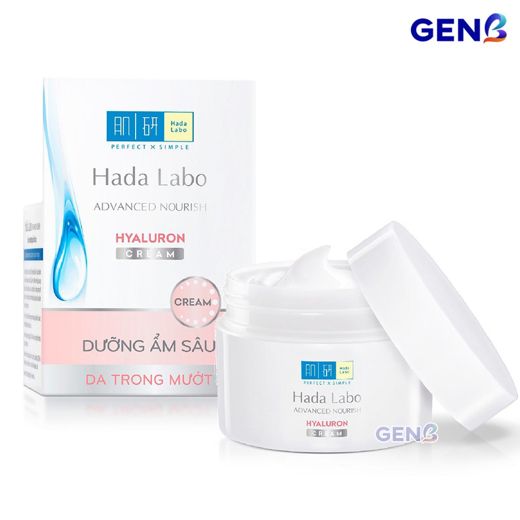 Kem Dưỡng Ẩm Hada Labo Advanced Nourish Cream Cấp Ẩm Da Mặt Nam Nữ Chăm Sóc Da CHÍNH HÃNG ROHTO NHẬT BẢN Mỹ Phẩm GENB