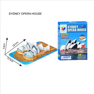 Mô hình lắp ráp Giấy 3D Mô hình Sydney Opera House
