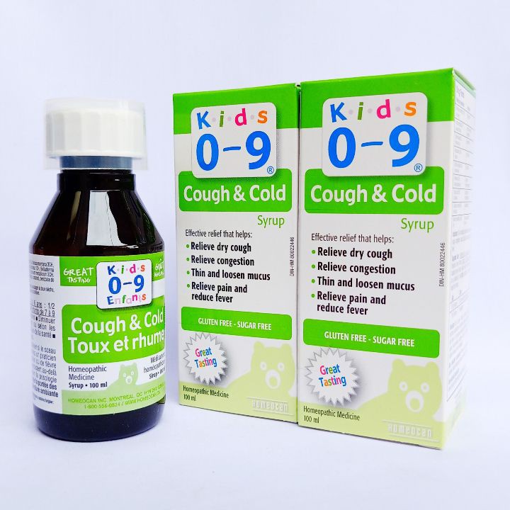 Siro kids Cough & cold 0-9 tuổi