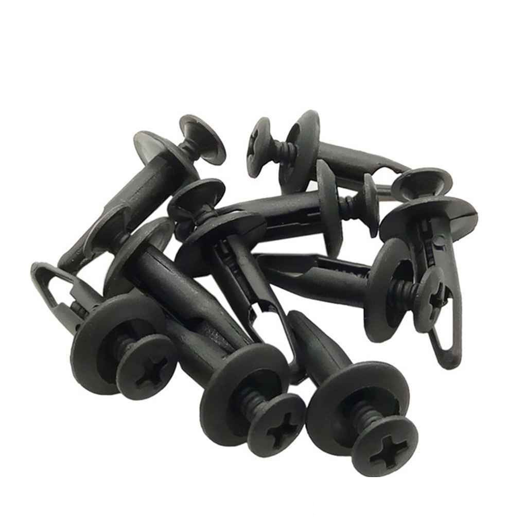 Combo 50 đinh tán nhựa 6.5mm, chốt vít nở cho xe hơi ô tô Ford