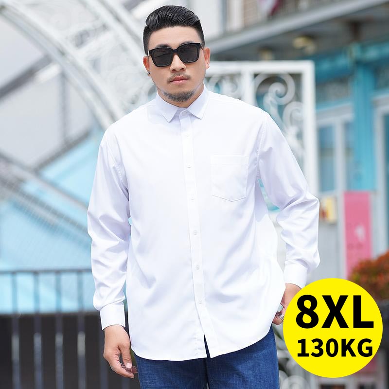 Áo Sơ Mi Dài Tay Size Lớn Cá Tính Dành Cho Nam / Size 8xl