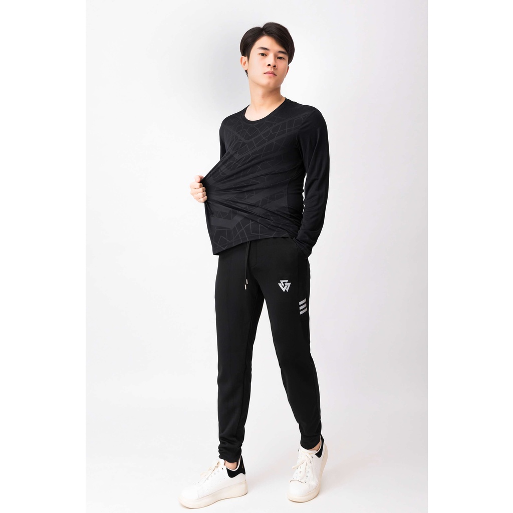 Quần jogger thể thao, quần dài nam cao cấp JUN FASHION STORE vải nỉ co giãn, không bai xù, ống bo phong cách - QDW