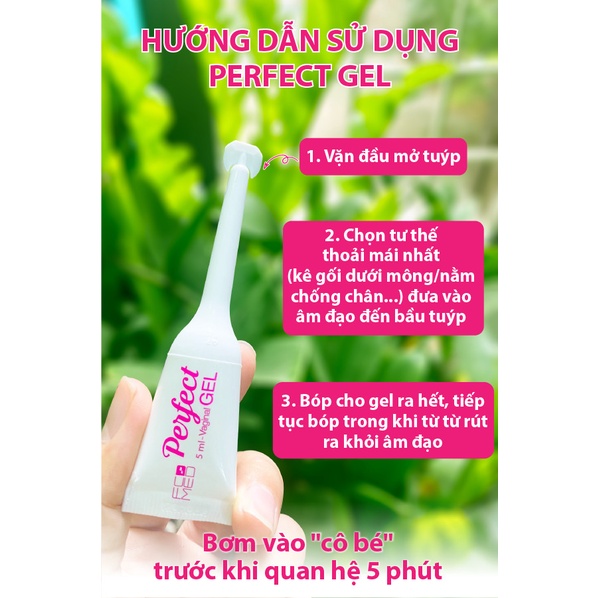 Perfect Gel - Gel tạo môi trường hỗ trợ tăng thụ thai hộp 6 tuýp